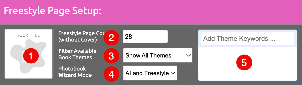 Freestyle Page Setup Header