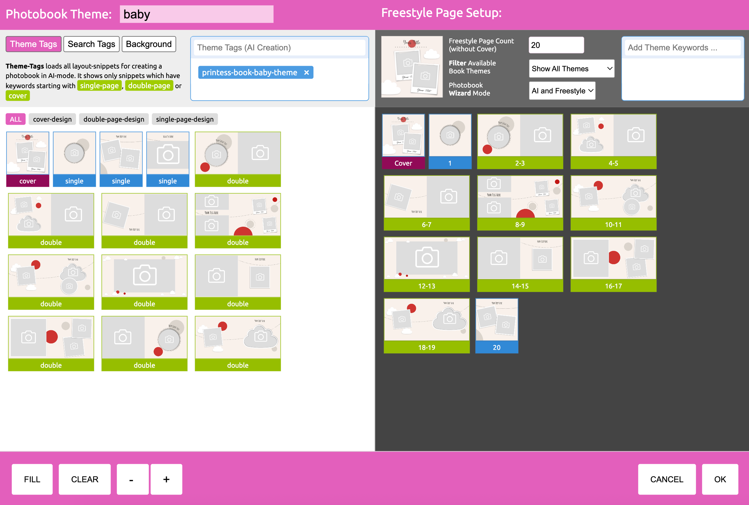 Result Set Up Theme Baby First Step1