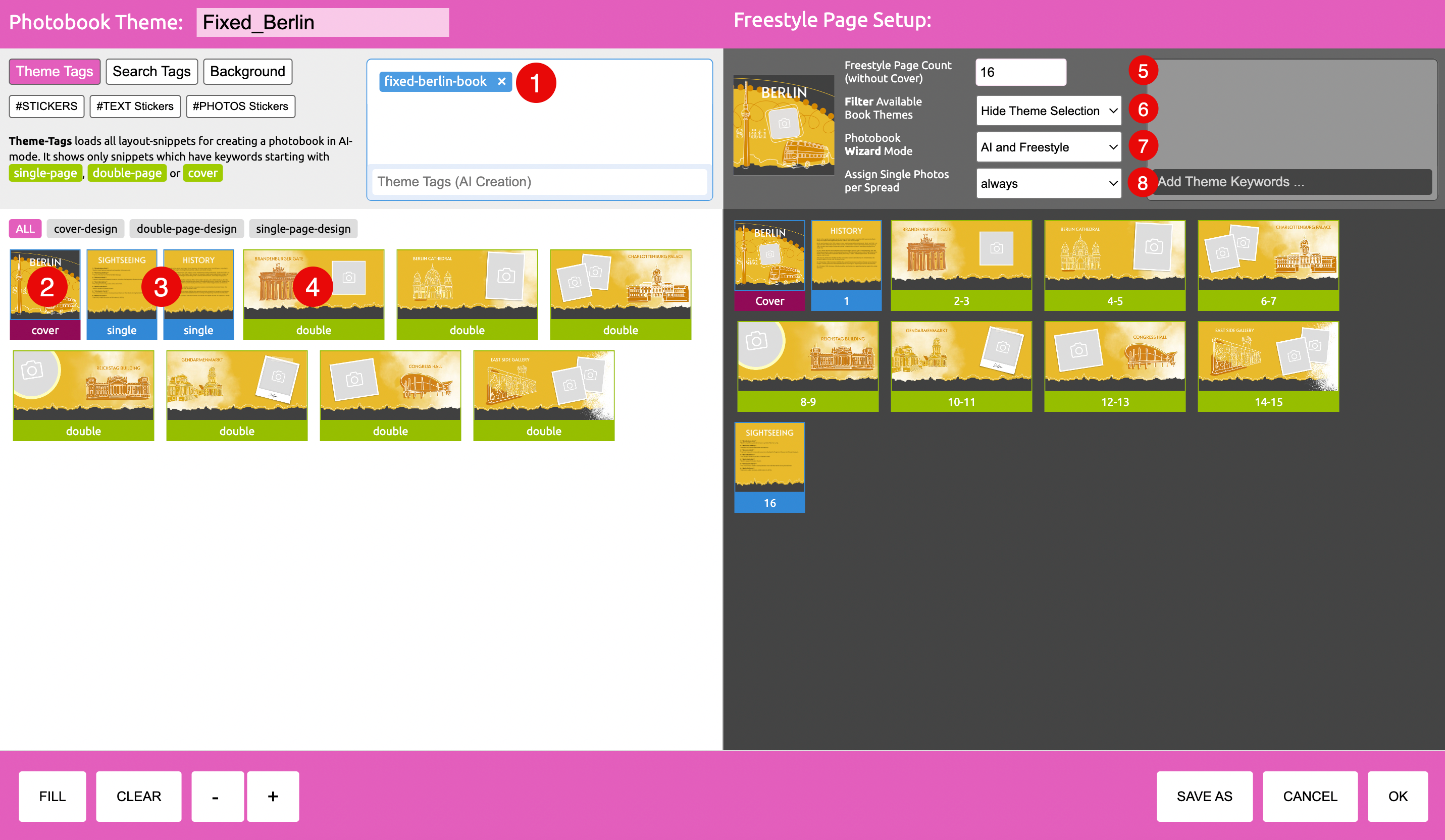 Set Up Fixed Theme