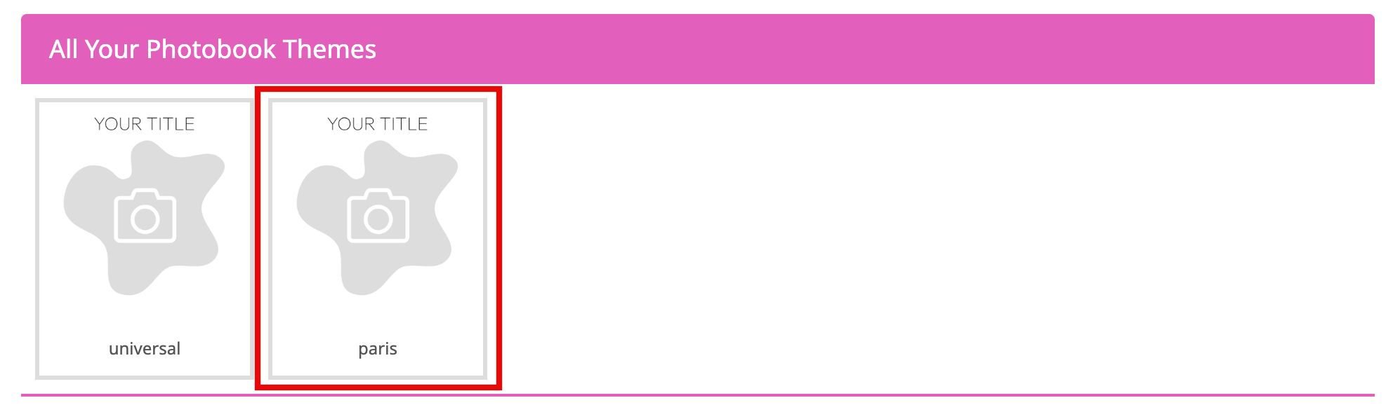 Two Themes In Theme List