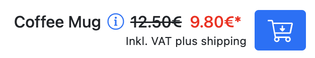 Price Display