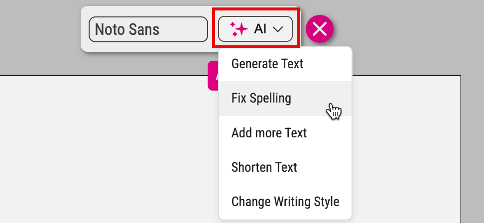 AI Text Features