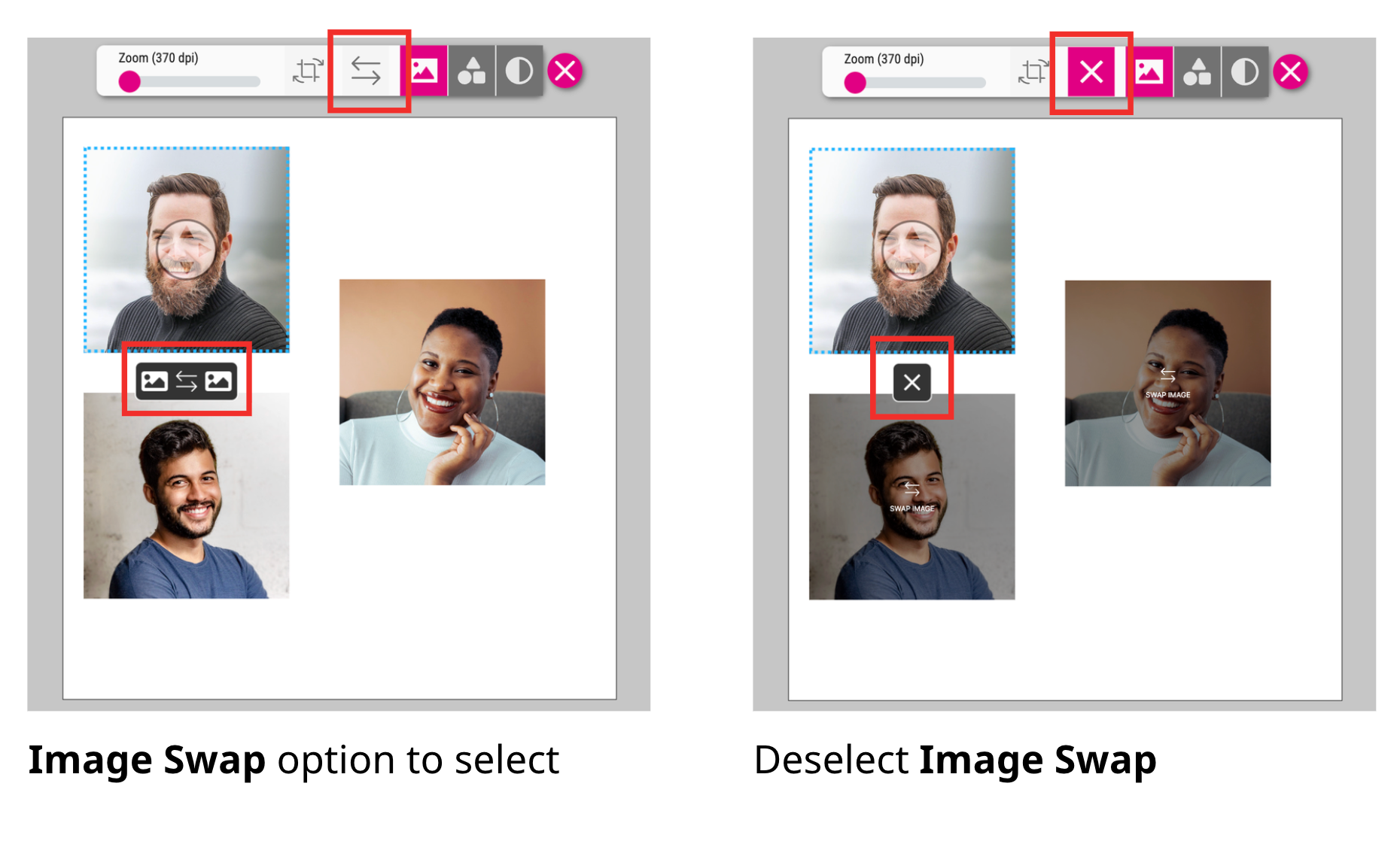 Image Swap Button