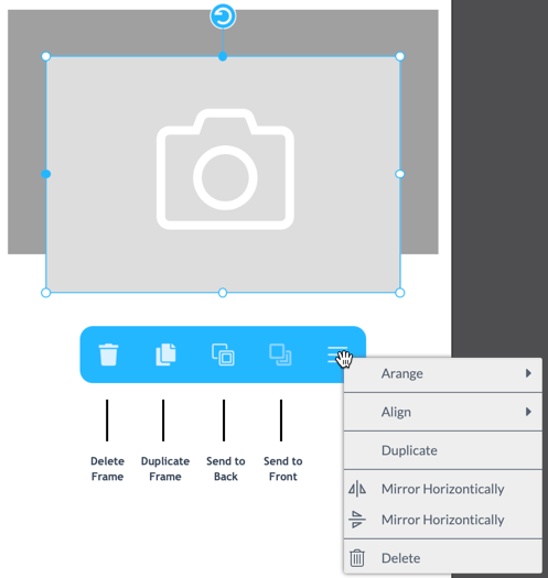 Frame With All Options