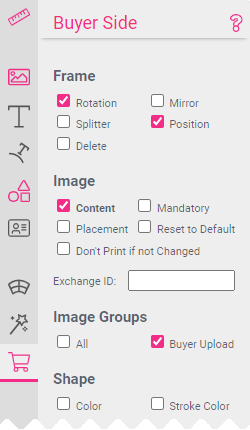 Buyer Side Settings