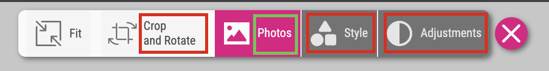 Frame Bar Caption