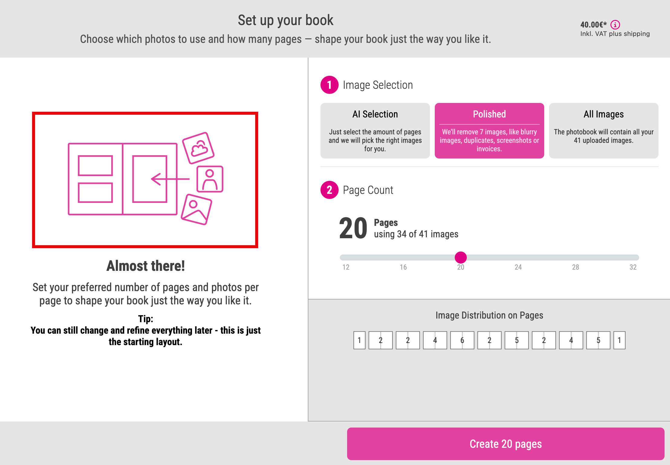 Photobook Creation Placeholder Images