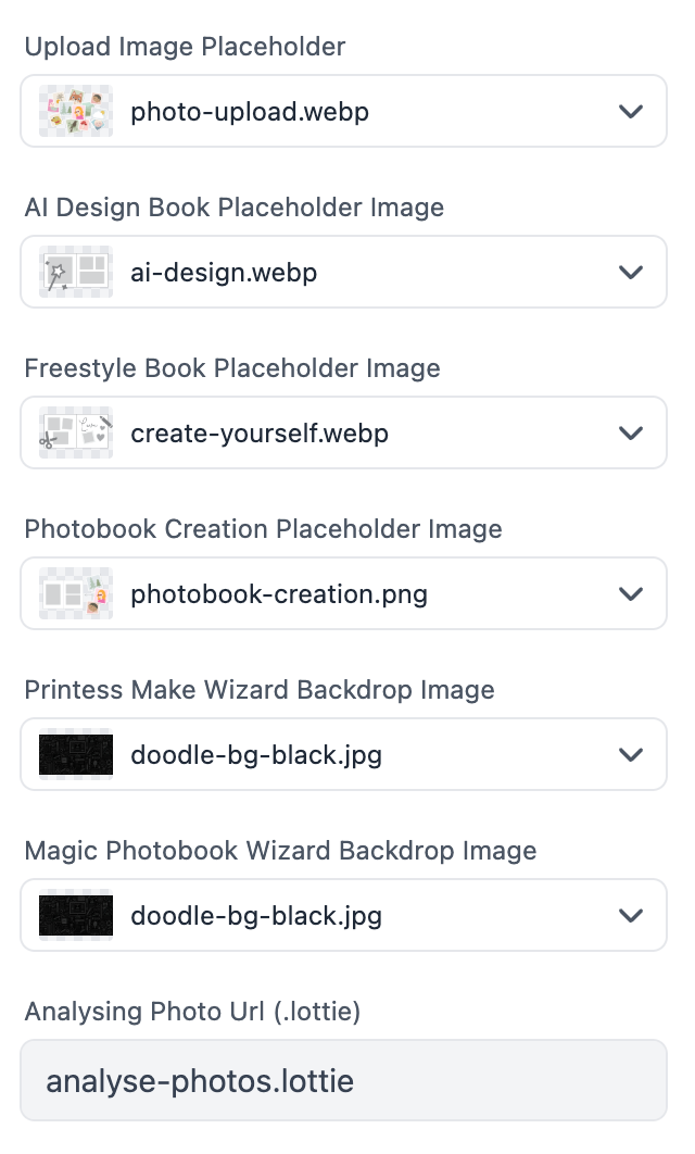 Define Alternative Background Image