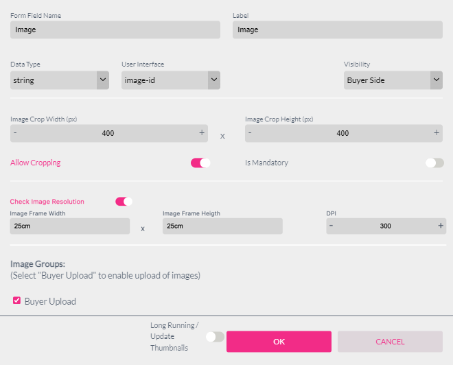 Image-ID Form Field
