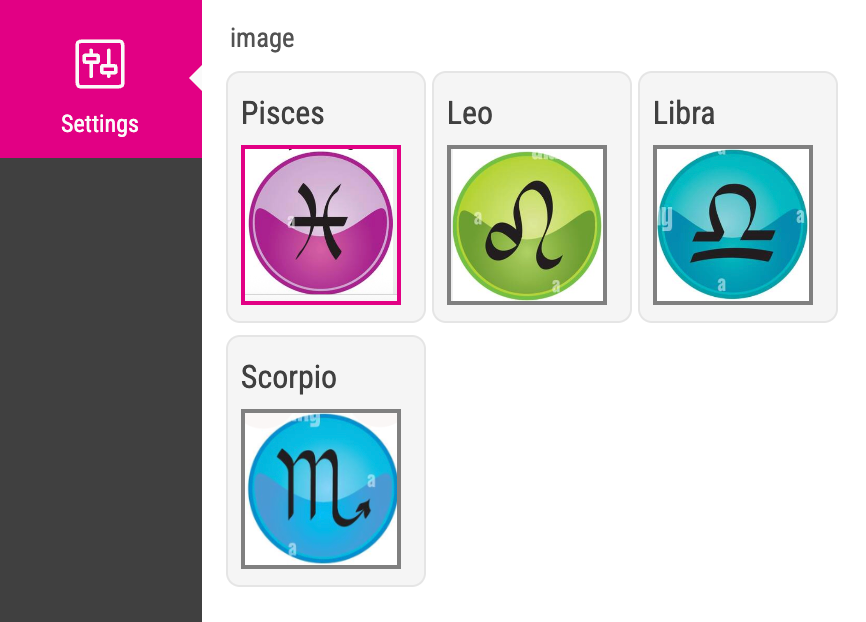 Image List With Caption