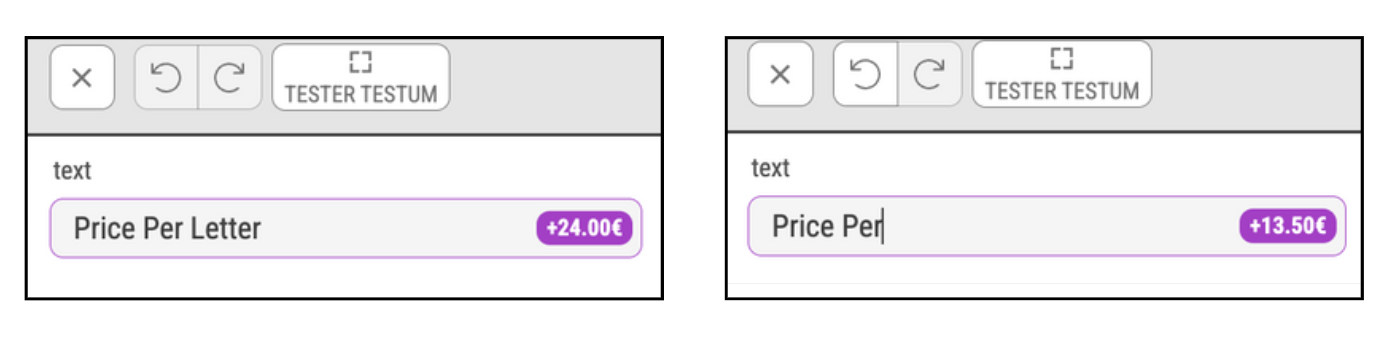 Price Per Letter Buyer Side