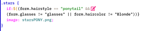 Start Condition Editor