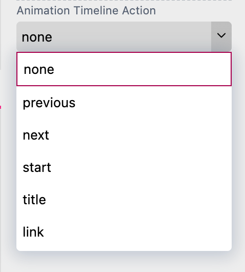 Animation Timeline Actions