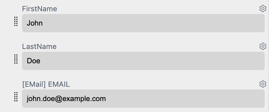 Single Line Form Fields