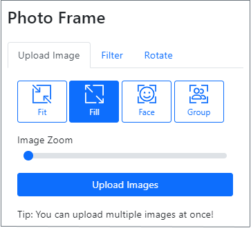 Buyer Side Image Settings Placement