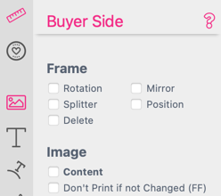 Buyer Side Image Settings