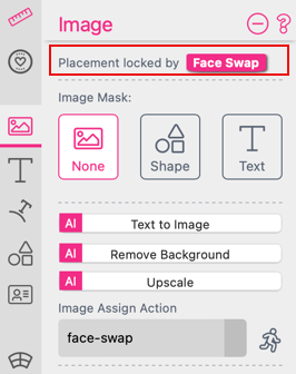 Image Placement Blocked By Face Swap