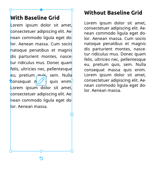 Baseline Grid Settings