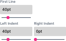 Paragraph Properties