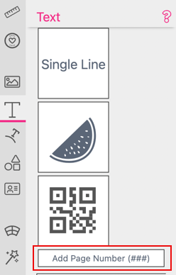 Add Page Number Editor
