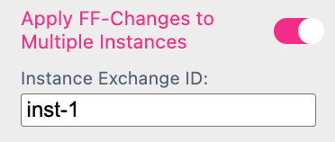 Apply Changes To All Instances