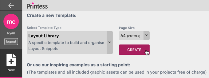 Create Layout Library