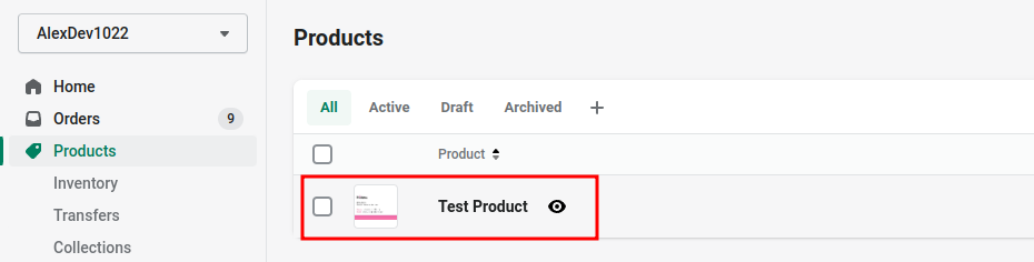 Open product configuration