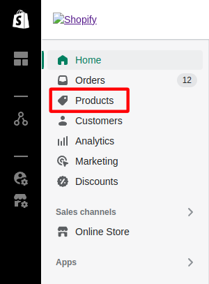 Location of product configuration