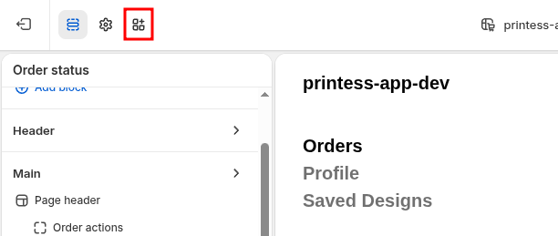 Step 4 – Open the Apps sidebar