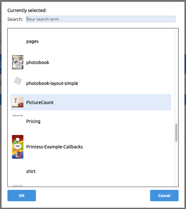 Template List