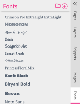 Fonts Overview