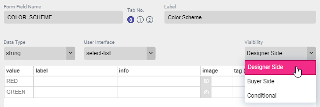 Color Scheme Properties