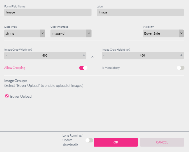 Image-ID Form Field