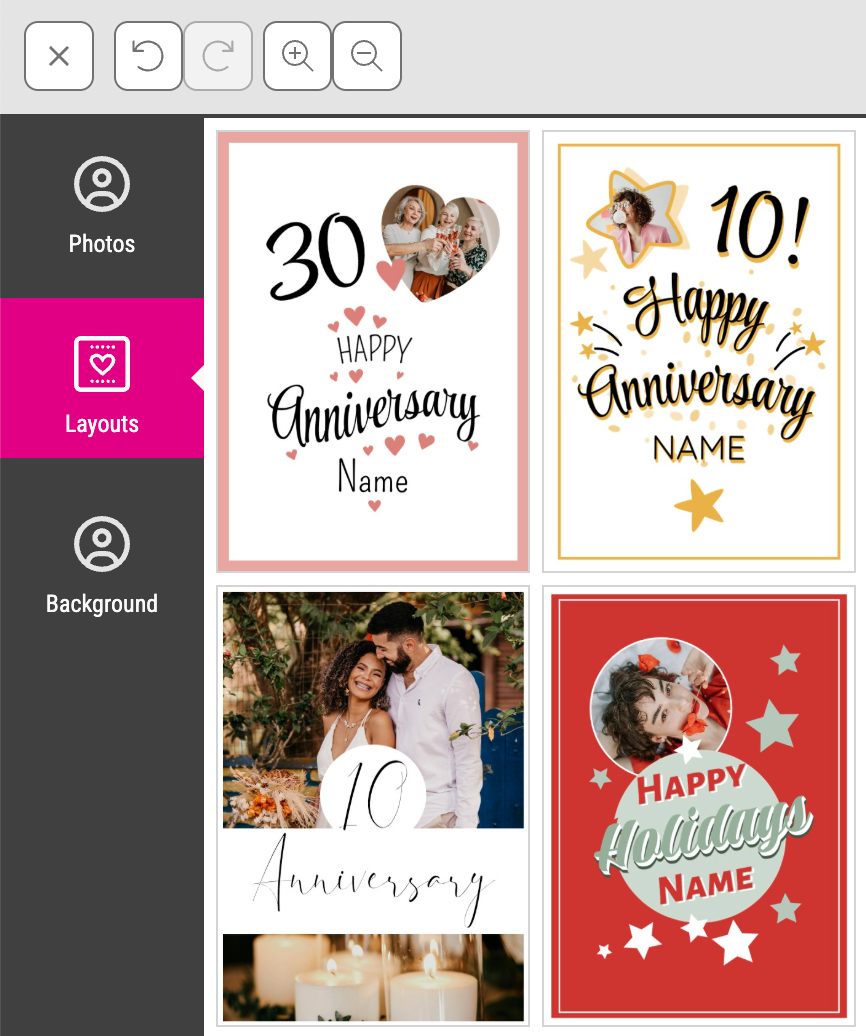 Buyer Side Change Layout Icon