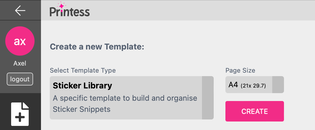 Sticker Snippet Create