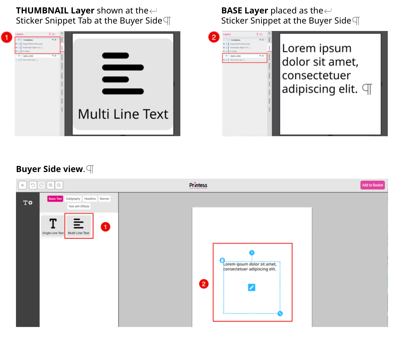 Graphic Sticker Snippet Thumbnail Layer