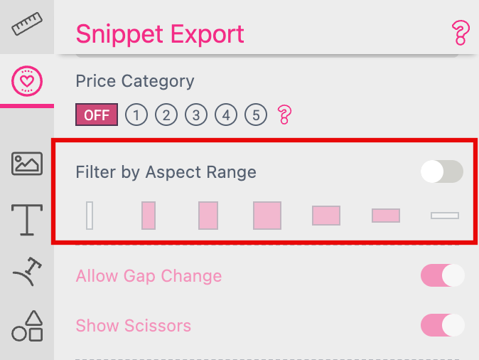 Turn Off Aspect Filter