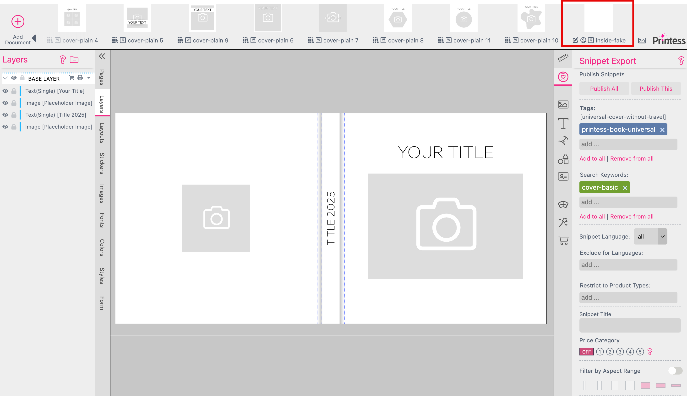 Basic Layout Snippets Cover