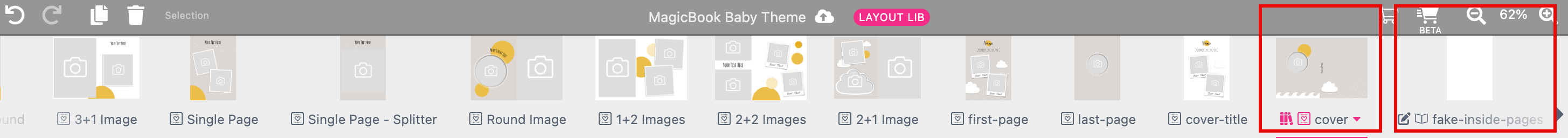 Cover Layout Library