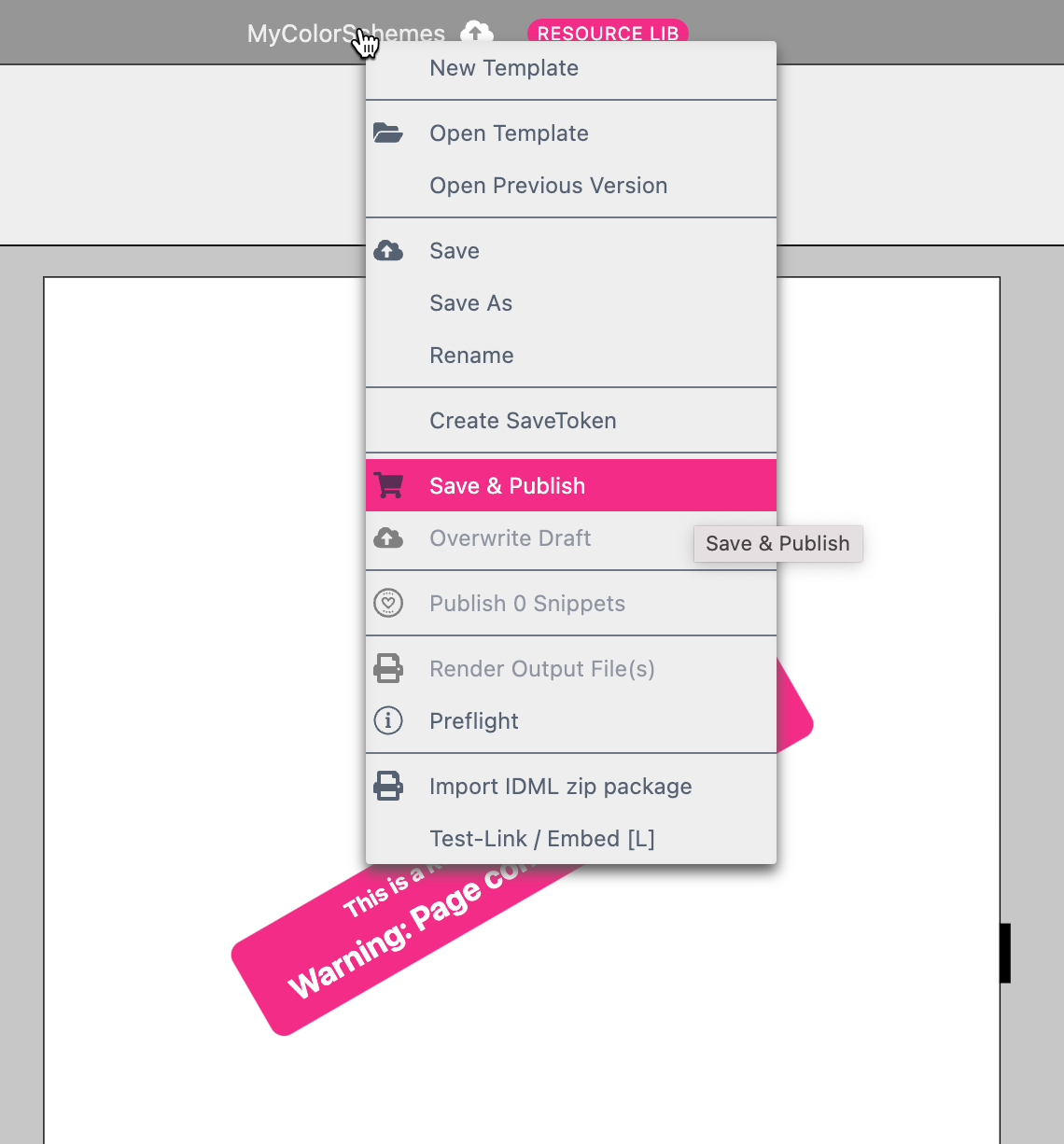 Magic Layout Save Resource Lib