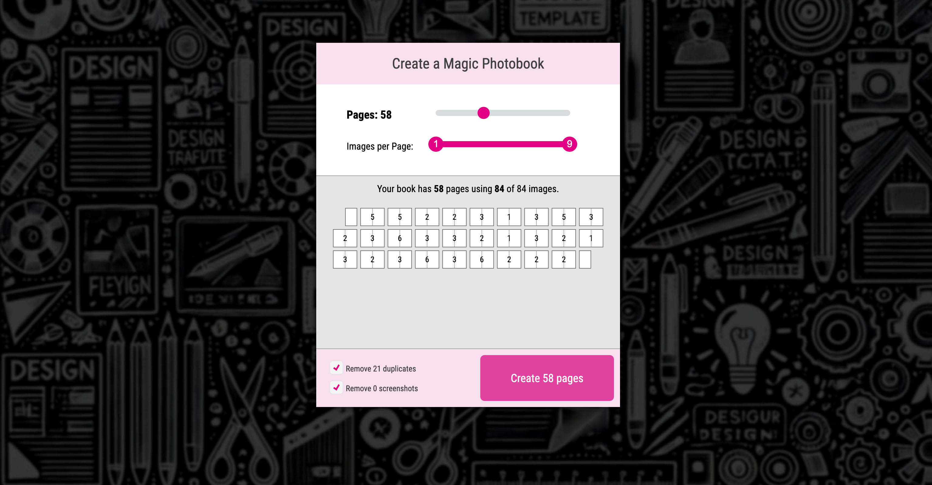 Page Size Change