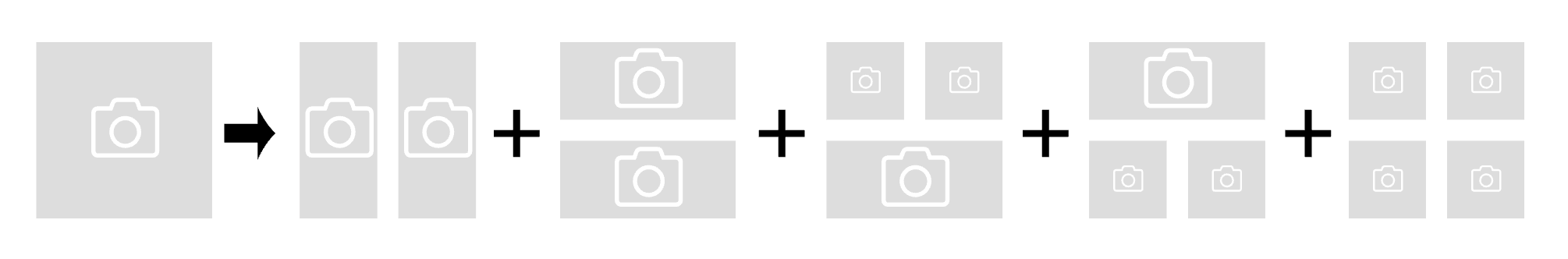 Splitter Image Frame Splits