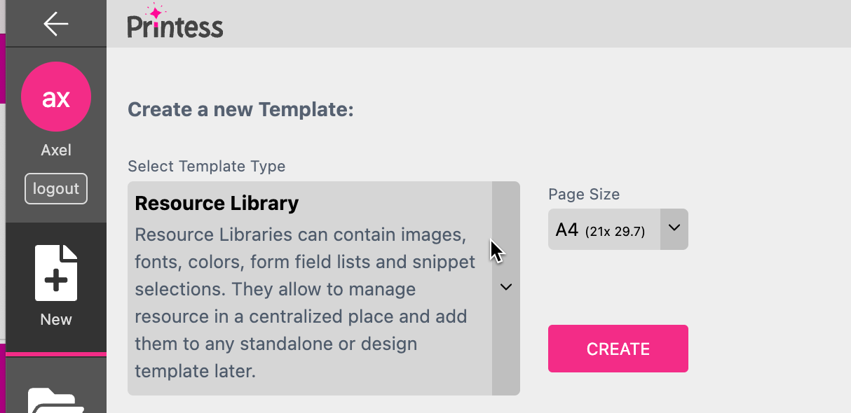Create A Resource Lib