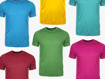 multi coloured tshirts