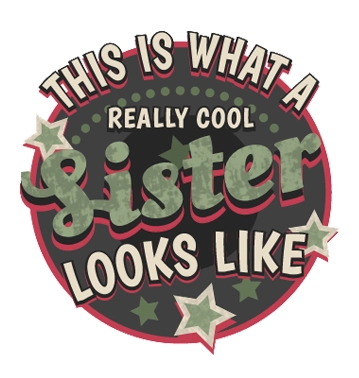 this is a cool sister sticker